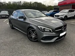 Grey Used 2018 Mercedes CLA220 AMG line Sedan | £19,495 (Expensive)