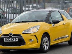 Yellow Used 2012 Citroën DS3 Hatchback | £1,295 (Fair price)