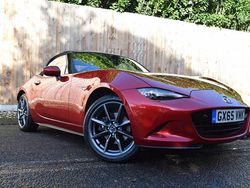 Red Used 2015 Mazda MX5 Inclusive Cabriolet | £13,995 (Fair price)