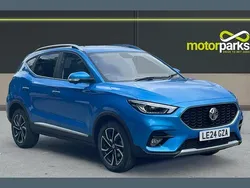 Blue Used 2024 MG ZS Exclusive Sedan | £14,895 (Good price)