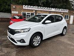 White Used 2021 Dacia Sandero Comfort Hatchback | £9,995 (Fair price)