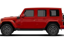 Red Used 2022 Jeep Wrangler Overland SUV | £43,995 (Fair price)