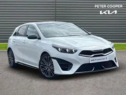 White Used 2025 Kia Ceed GT-Line S Hatchback | £25,490 (Expensive)