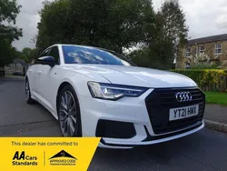White Used 2021 Audi A6 Black Edition Sedan | £25,495 (Good price)