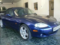 Blue Used 2005 Mazda MX5 Inclusive Cabriolet | £1,995 (A bit pricey)