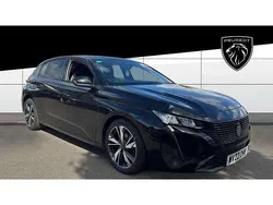 Black Used 2022 Peugeot 308 Allure Hatchback | £17,587 (Fair price)