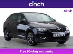 Black Used 2017 Skoda Rapid Sport Hatchback | £9,599 (Fair price)