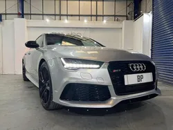 Silver Used 2016 Audi RS7 Sportback Performance Hatchback | £33,995 (A bit pricey)