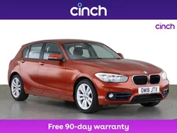 Orange Used 2018 BMW 118 Sport Line Hatchback | £12,559 (Good price)