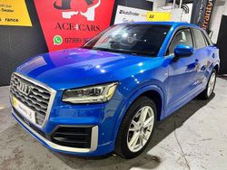 Blue Used 2017 Audi Q2 S-Line SUV | £9,990 (Fair price)