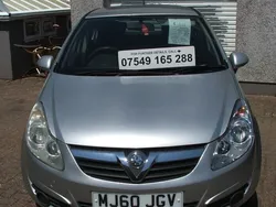 Silver Used 2011 Vauxhall Corsa Hatchback | £1,595 (Good price)