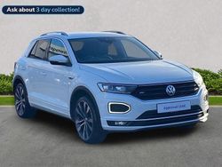 White Used 2019 VW T-Roc R-line SUV | £16,700 (Fair price)