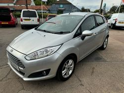 Silver Used 2016 Ford Fiesta Zetec Hatchback | £6,495 (Fair price)