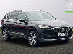 Black Used 2021 Seat Tarraco XCELLENCE Lux SUV | £22,399 (Fair price)