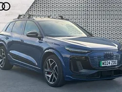 Blue Used 2024 Audi Q6 e-tron Sport SUV | £59,170 (Expensive)