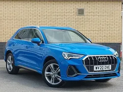 Blue Used 2020 Audi Q3 S-Line SUV | £22,798 (Fair price)