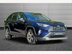 Blue Used 2019 Toyota RAV4 Hybrid SUV | £25,895 (A bit pricey)