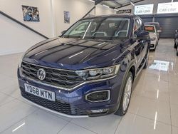 Blue Used 2019 VW T-Roc SEL SUV | £13,995 (Fair price)