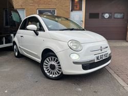 White Used 2010 Fiat 500 Lounge Hatchback | £2,195 (Good price)