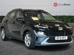 Black Used 2021 Hyundai Kona SE SUV | £10,991 (Fair price)