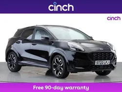 Black Used 2022 Ford Puma ST-Line X SUV | £14,899 (Fair price)