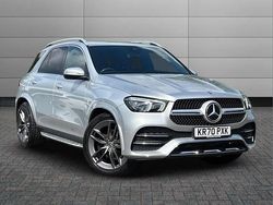 Silver Used 2020 Mercedes GLE350 AMG line SUV | £35,990 (Fair price)