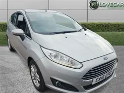 Silver Used 2015 Ford Fiesta Zetec Hatchback | £5,195 (Fair price)