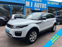 White Used 2017 Land Rover Range Rover evoque SE SUV | £11,995 (Good price)