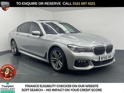 Silver Used 2018 BMW 740 M Sport Sedan | £17,970 (Fair price)