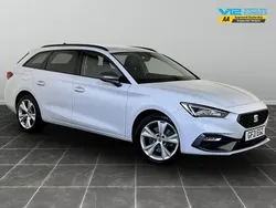 White Used 2021 Seat Leon FR Estate | £10,495 (Fair price)