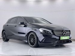 Black Used 2018 Mercedes A200 AMG Line Premium Plus Hatchback | £13,830 (Fair price)