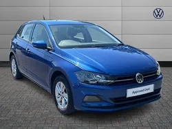 Blue Used 2019 VW Polo SE Hatchback | £11,750 (Fair price)