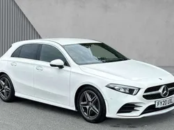 White Used 2020 Mercedes A250 AMG Line Premium Hatchback | £19,755 (Fair price)