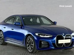 Blue Used 2022 BMW i4 M Sport Sedan | £30,500 (Fair price)