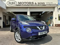 Blue Used 2017 Nissan Juke N-Connecta SUV | £8,988 (Fair price)