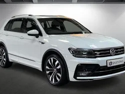 Pure white Used 2019 VW Tiguan R-line SUV | £23,200 (Fair price)
