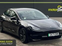 Black Used 2021 Tesla Model 3 Long Range AWD Sedan | £23,495 (A bit pricey)