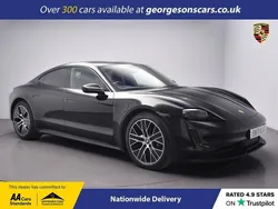 Black Used 2021 Porsche Taycan Performance Package Sedan | £41,995 (Fair price)