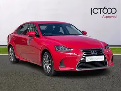 Red Used 2018 Lexus IS300h Executive Line Sedan | £12,808 (Good price)