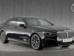 Black Used 2021 BMW 730 M Sport Sedan | £34,799 (Fair price)
