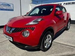 Red Used 2014 Nissan Juke Visia SUV | £4,995 (A bit pricey)