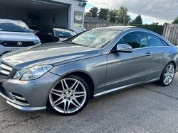 Silver Used 2013 Mercedes E350 Coupe | £9,495 (Fair price)