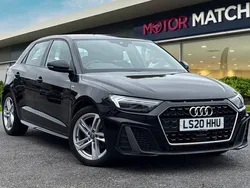 Black Used 2020 Audi A1 Sportback S-Line Hatchback | £17,790 (Fair price)
