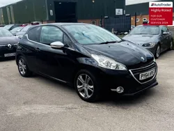 Black Used 2015 Peugeot 208 Allure Hatchback | £3,190 (Fair price)