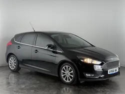 Black Used 2016 Ford Focus Titanium Hatchback | £5,250 (Fair price)