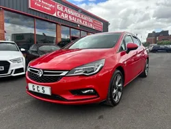 Red Used 2017 Vauxhall Astra SRi Hatchback | £7,990 (Fair price)