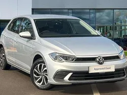 Silver Used 2023 VW Polo Life Hatchback | £16,765 (Fair price)