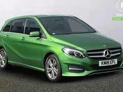 Green Used 2018 Mercedes B180 Exclusive MPV | £13,699 (Fair price)