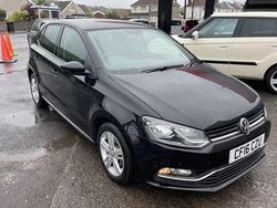 Black Used 2016 VW Polo Match Hatchback | £8,995 (Fair price)