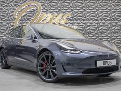 Grey Used 2020 Tesla Model 3 Performance Sedan | £16,995 (Fair price)